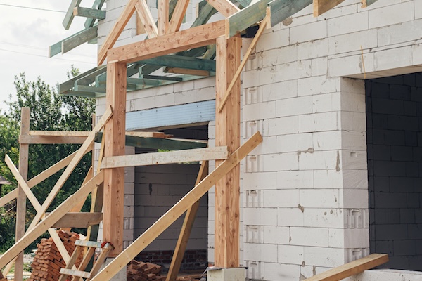 construction on home addition