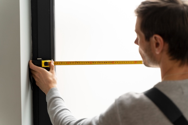 measurements taken for new windows